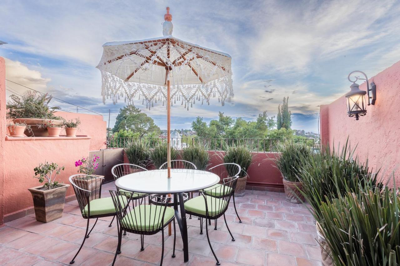 3Br Garden Home With Rooftop & Garage In Centro San Miguel De Allende Dış mekan fotoğraf